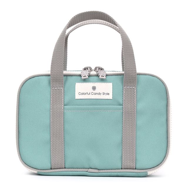 カラフルキャンディスタイルの家庭科の授業に欠かせない裁縫バッグ。