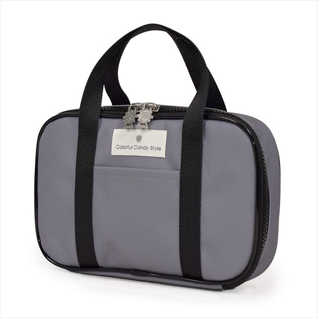 カラフルキャンディスタイルの裁縫セット。中身を固定できるゴムバンド付きなので、気になるカチャカチャ音やお道具が傷つくのを防ぎます。