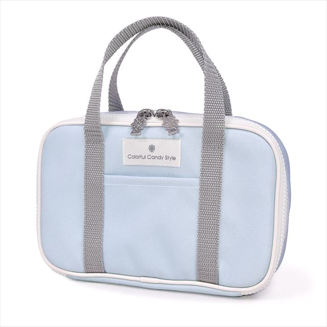 カラフルキャンディスタイルの裁縫セット。中身を固定できるゴムバンド付きなので、気になるカチャカチャ音やお道具が傷つくのを防ぎます。