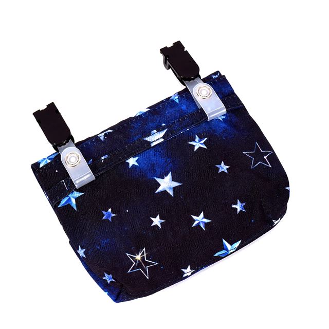 送料無料 【スモールタイプ】移動ポケット・付けポケット 撥水・軽量タイプ スターリングシルバー