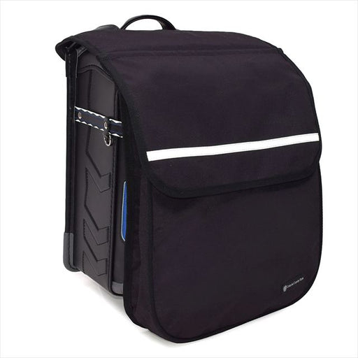 カラフルキャンディスタイルのランドセルカバー。反射材付きで雨でも安心安全。男の子と女の子兼用で、入学準備や入学祝いに大活躍。