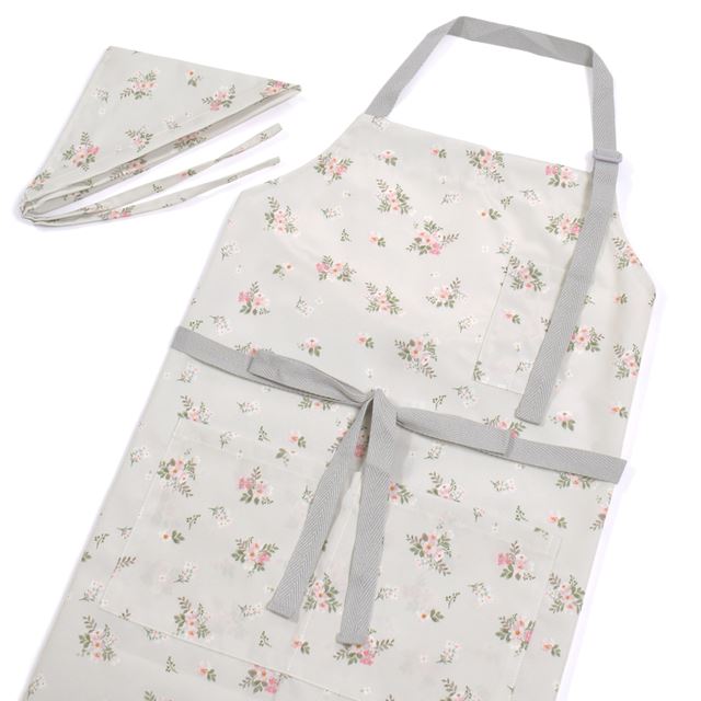 新登場 エプロン(150～170cm) 2点・3点（手提げバッグ・三角巾）セット【女の子人気ランキングTOP18】