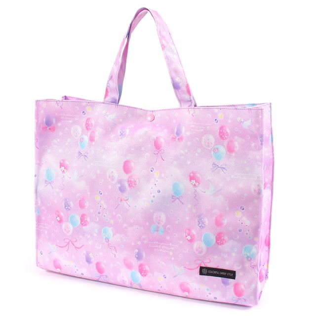 Pool Bag Laminated Bag (Square Type) | Girls Popular Lineup 