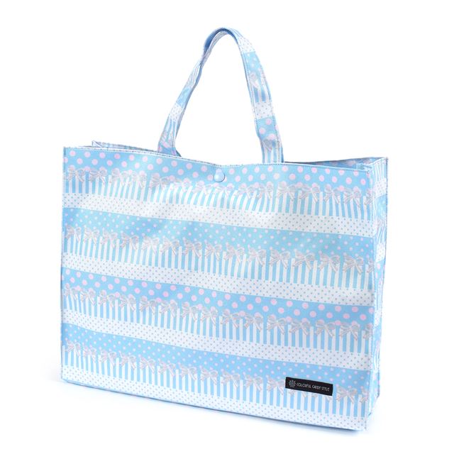 Pool Bag Laminated Bag (Square Type) | Girls Popular Lineup 