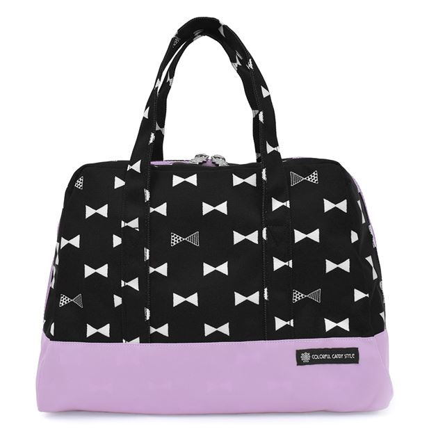 送料無料 セミボストン (プールバッグ) 撥水・軽量タイプ リボンシルエット