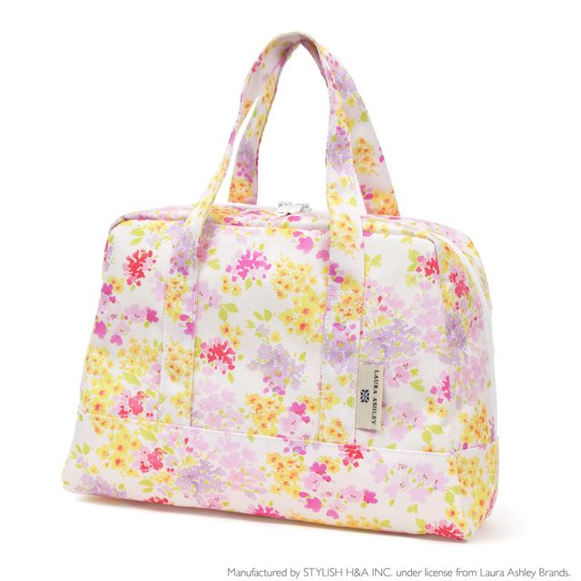 送料無料 【LAURA ASHLEY人気ランキングTOP3】セミボストン(プールバッグ) 撥水・軽量タイプ