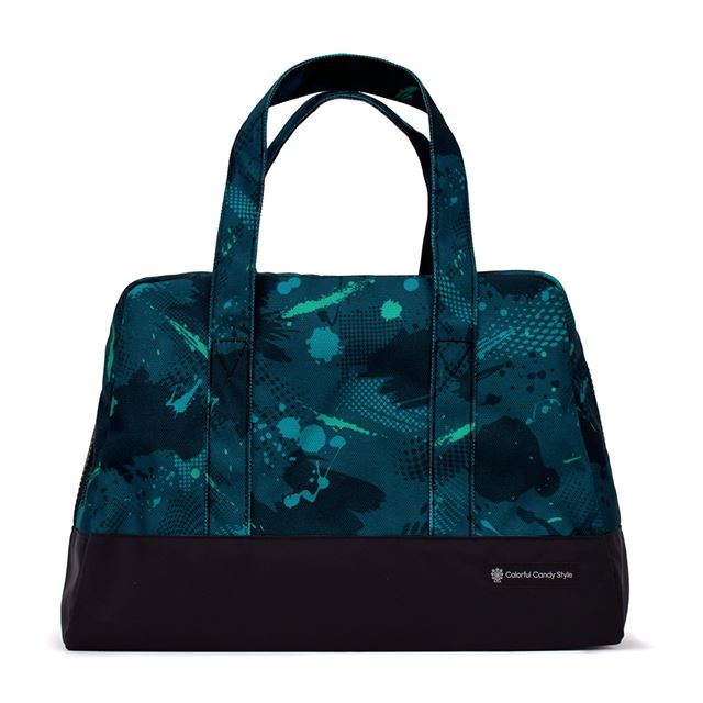 カラフルキャンディスタイルのプールバッグ。ビニール素材のセミボストンタイプ。男の子と女の子兼用で、防水なのでプールやお出掛けに大活躍。