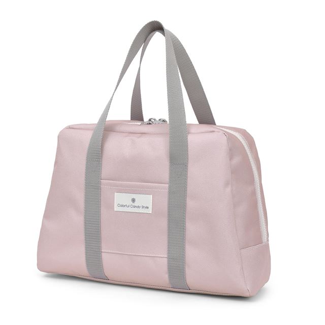 カラフルキャンディスタイルのプールバッグ。ビニール素材のセミボストンタイプ。男の子と女の子兼用で、防水なのでプールやお出掛けに大活躍。