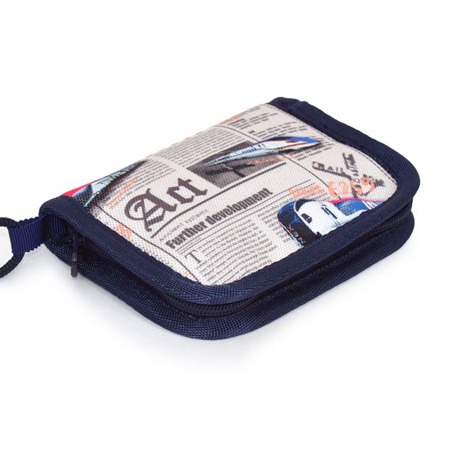 カラフルキャンディスタイルのコインケース。首掛け可能で、ファスナータイプの子供用の小銭入れ。男の子と女の子兼用でお出掛けでも大活躍。