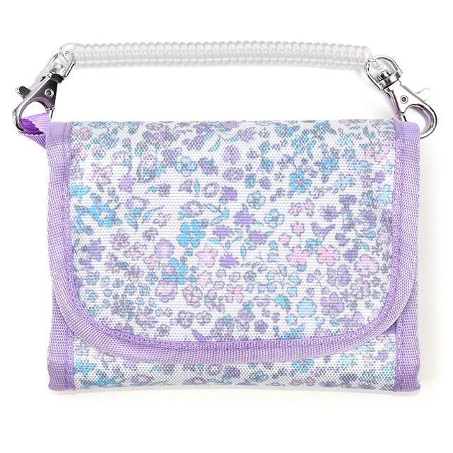 カラフルキャンディスタイルの財布。子供用で、三つ折りで子供用。小学生に人気のキッズウォレット。男の子と女の子兼用で大活躍。