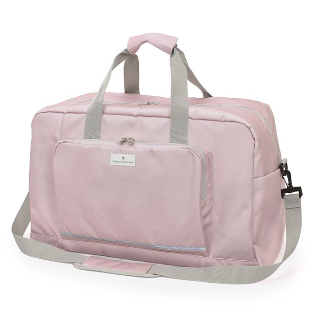 カラフルキャンディスタイルのボストンバッグ。スポーツ合宿や部活動、林間学校、修学旅行はもちろん、アウトドアや防災用としても大活躍。