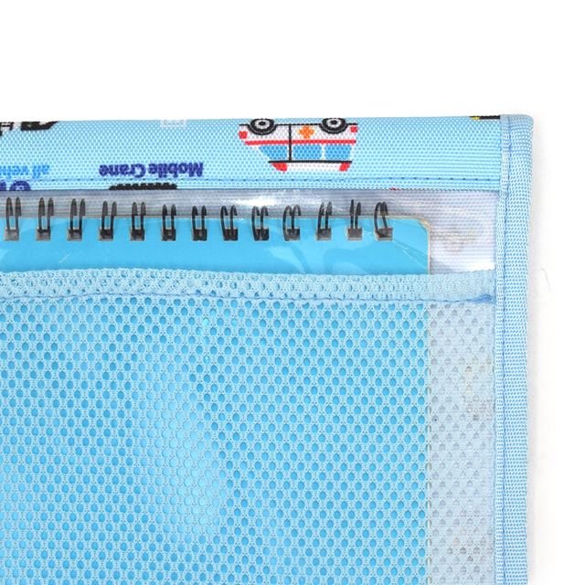 カラフルキャンディスタイルの連絡袋(B5サイズ)。学校で使用する一般的なB5ノートが収納OK。整理整頓の習慣付けにもなります