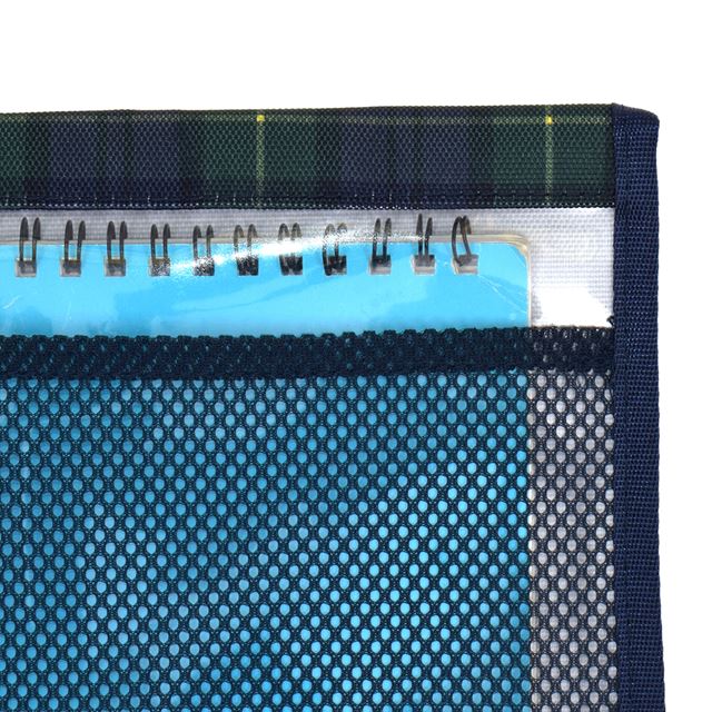 カラフルキャンディスタイルの連絡袋(B5サイズ)。学校で使用する一般的なB5ノートが収納OK。整理整頓の習慣付けにもなります