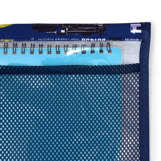 カラフルキャンディスタイルの連絡袋(B5サイズ)。学校で使用する一般的なB5ノートが収納OK。整理整頓の習慣付けにもなります