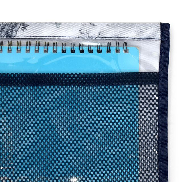 カラフルキャンディスタイルの連絡袋(B5サイズ)。学校で使用する一般的なB5ノートが収納OK。整理整頓の習慣付けにもなります