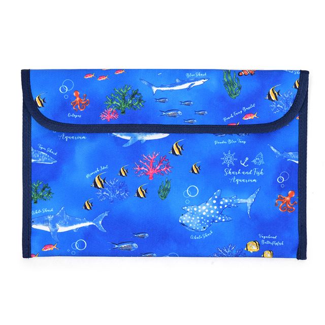 カラフルキャンディスタイルの連絡袋(B5サイズ)。学校で使用する一般的なB5ノートが収納OK。整理整頓の習慣付けにもなります