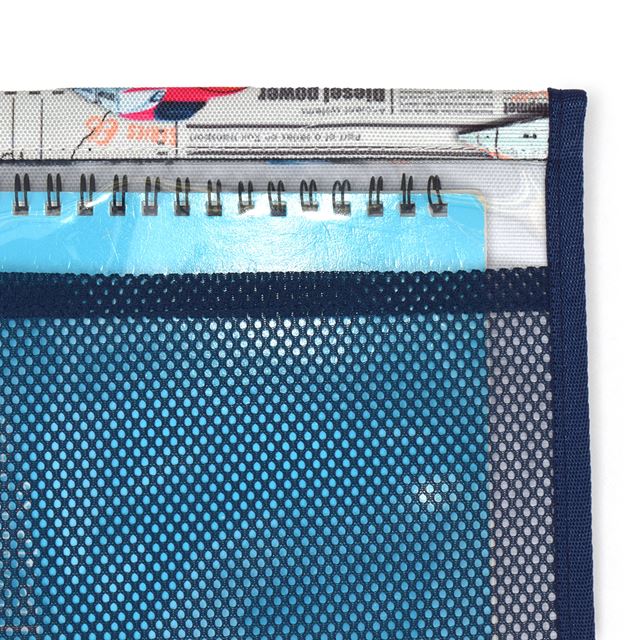 カラフルキャンディスタイルの連絡袋(B5サイズ)。学校で使用する一般的なB5ノートが収納OK。整理整頓の習慣付けにもなります