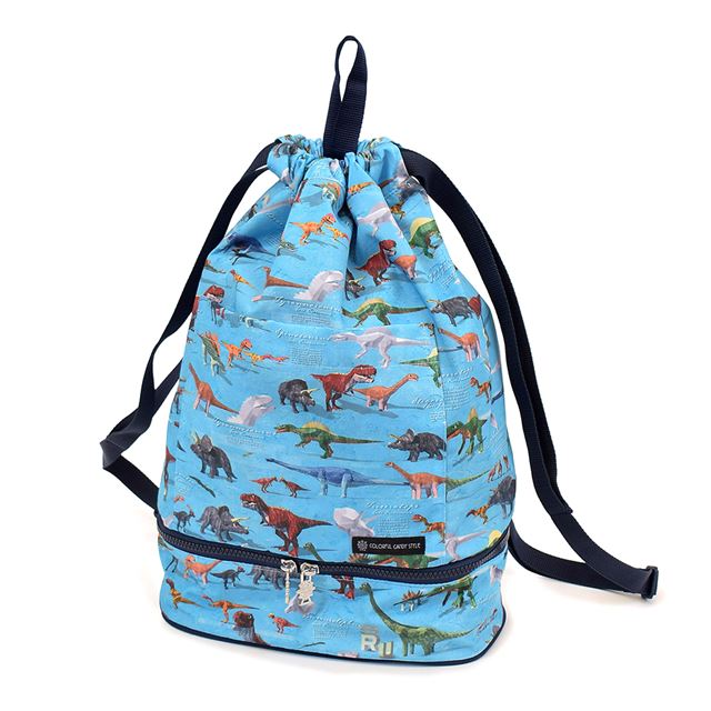 【男の子人気ランキングTOP13】ランドセルの上から背負えるナップサック(ポケット付き)  撥水ノーアイロン