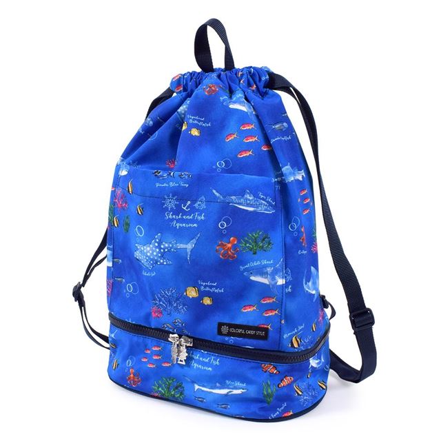 【男の子人気ランキングTOP13】ランドセルの上から背負えるナップサック(ポケット付き)  撥水ノーアイロン