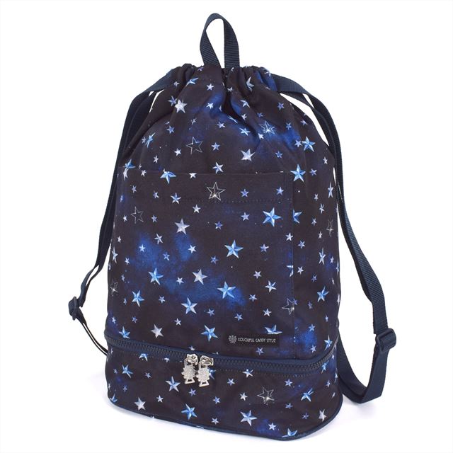 ナップサック型ビーチバッグ プールバッグ（男の子 女の子 水着） 通販【ニッセン】 ラベンダー色 ナップザック プールバック パープル