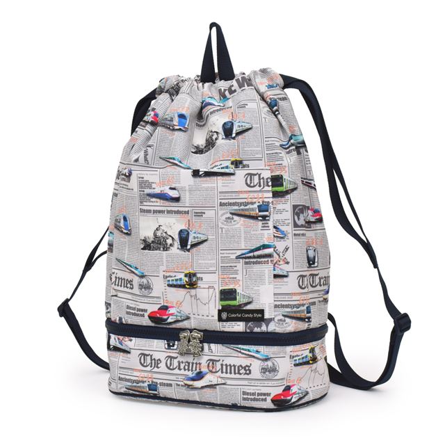 【男の子人気ランキングTOP13】ランドセルの上から背負えるナップサック(ポケット付き)  撥水ノーアイロン