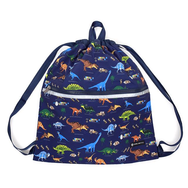 【男の子人気ランキングTOP13】ランドセルの上から背負えるナップサック(ポケット付き)  撥水ノーアイロン