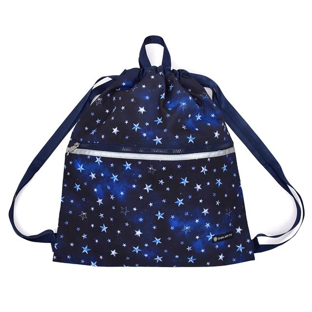 【男の子人気ランキングTOP13】ランドセルの上から背負えるナップサック(ポケット付き)  撥水ノーアイロン