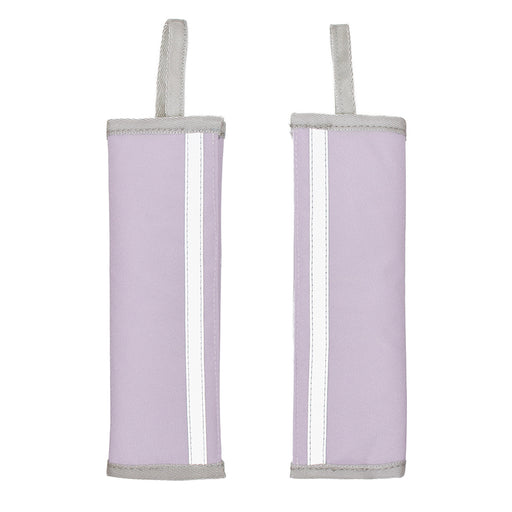 カラフルキャンディスタイルのランドセルショルダーパッド。肩への負担を軽減！さらさら＆ドライ！安全をサポートするリフレクター付き。