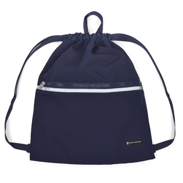 【男の子人気ランキングTOP13】ランドセルの上から背負えるナップサック(ポケット付き)  撥水ノーアイロン