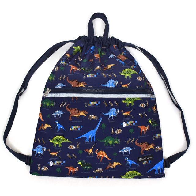 【男の子人気ランキングTOP13】ランドセルの上から背負えるナップサック(ポケット付き)  撥水ノーアイロン