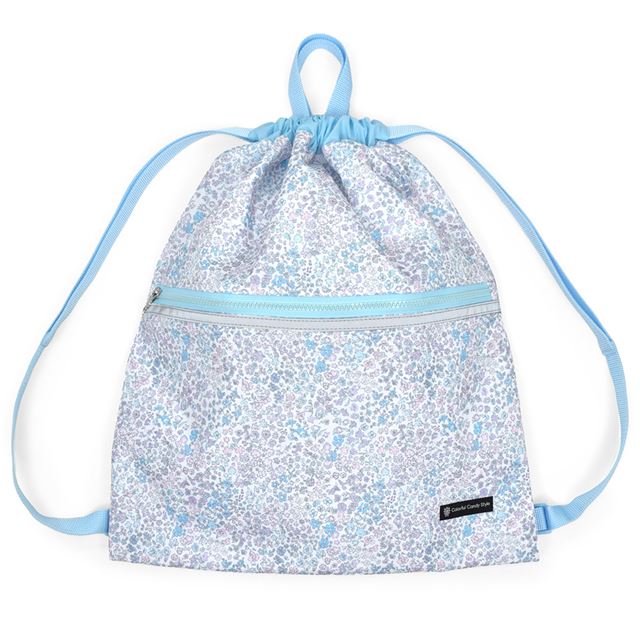 【女の子人気ランキングTOP10】ランドセルの上から背負えるナップサック(ポケット付き)  撥水ノーアイロン