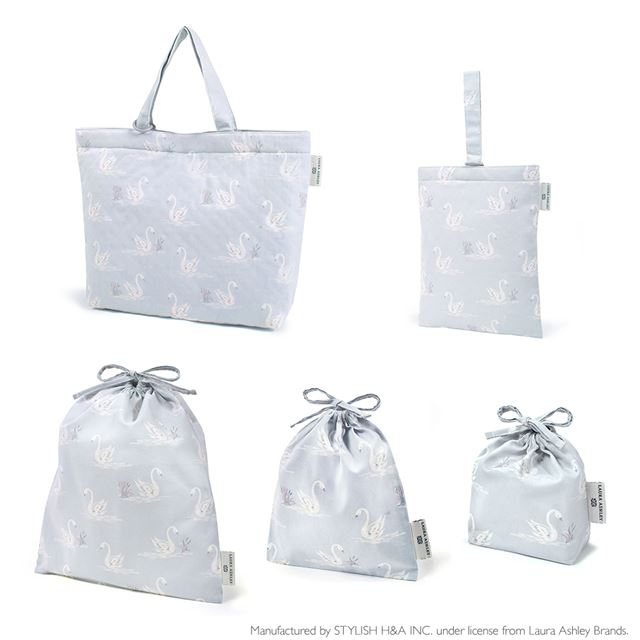 送料無料 【LAURA ASHLEY人気ランキングTOP7】入園入学シリーズ 安心マチ付き5点セット
