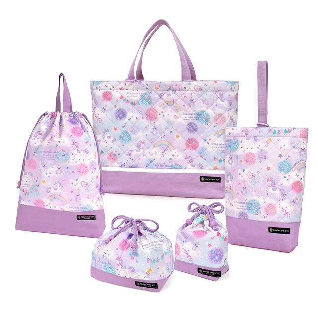 送料無料 新登場 入園入学セット [2026春モデル] 撥水軽量／綿100%キルティング（＋安心安全GPSセット付き） 【女の子人気ランキングTOP16】