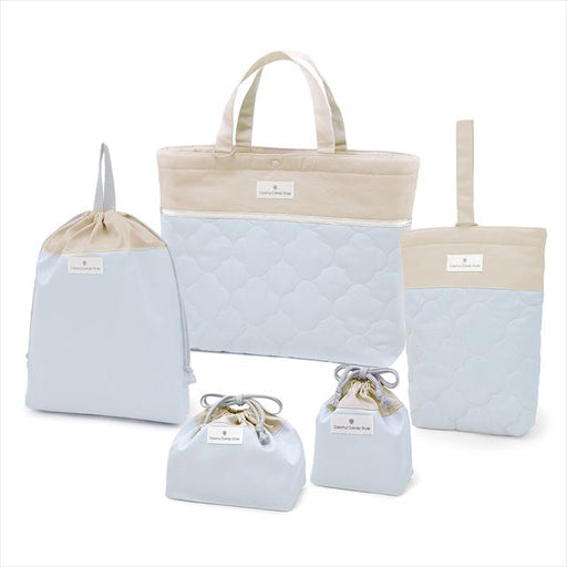 カラフルキャンディスタイルの入園入学5点セット。男の子・女の子兼用で、レッスンバッグ・シューズケース・巾着袋など、通園・通学に大活躍アイテム満載。