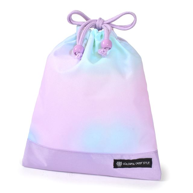 カラフルキャンディスタイルの入園入学5点セット。男の子・女の子兼用で、レッスンバッグ・シューズケース・巾着袋など、通園・通学に大活躍アイテム満載。