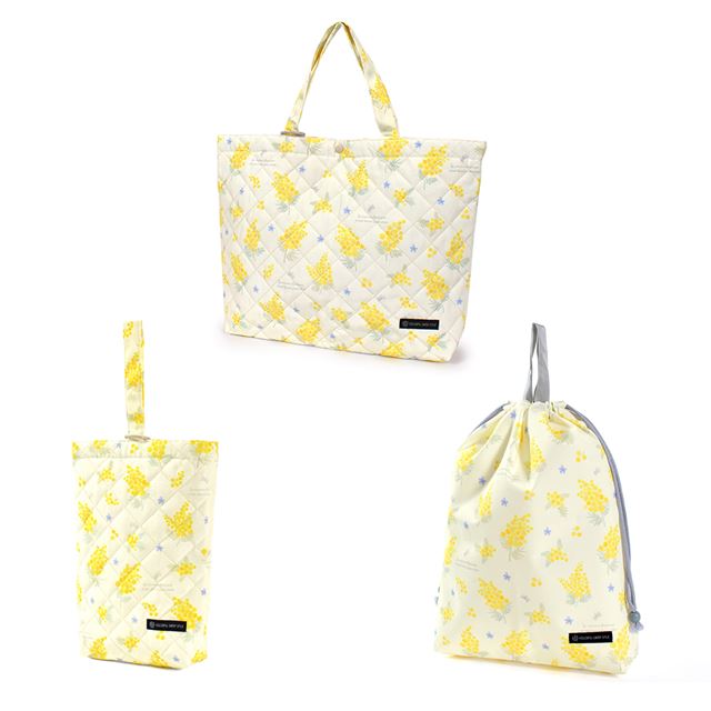 【女の子人気ランキングTOP12】入園入学シリーズ マチ付きバッグ・巾着3点セット