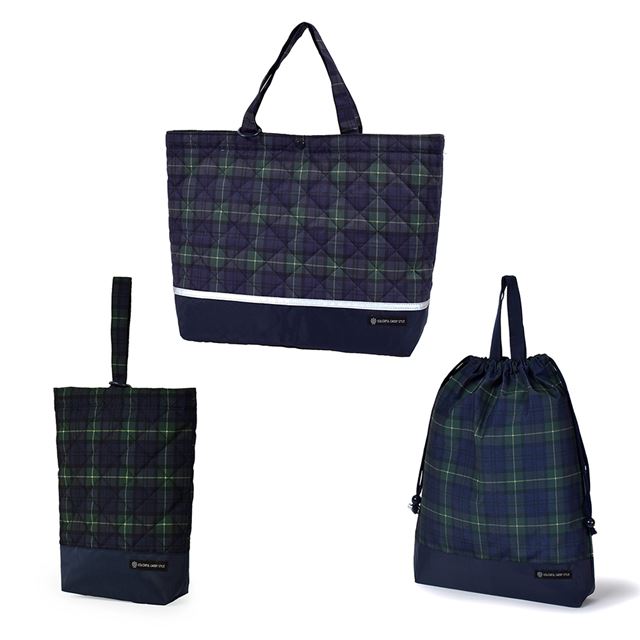 Kindergarten Entrance Series Bag/Drawstring 3-Piece Set | Boy's Popular Lineup 