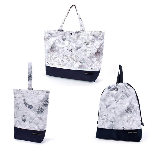 Kindergarten Entrance Series Bag/Drawstring 3-Piece Set | Boy's Popular Lineup 