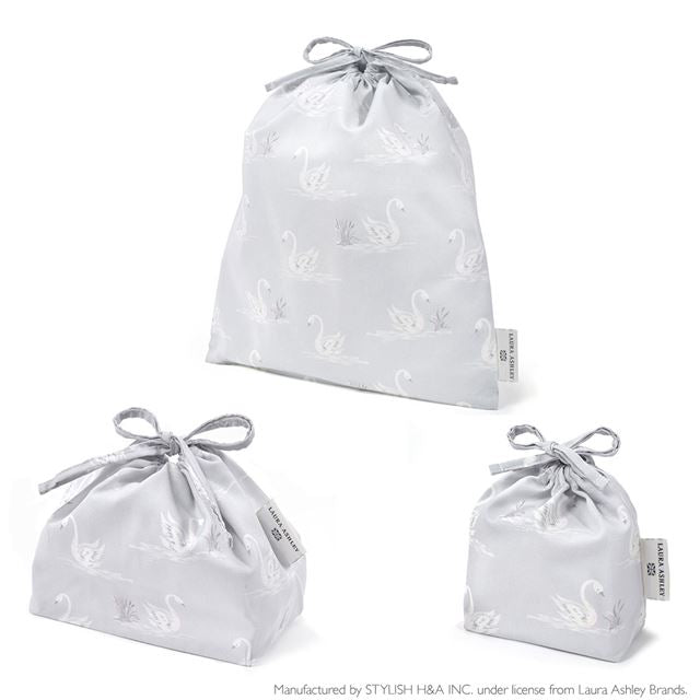 送料無料 【LAURA ASHLEY人気ランキングTOP7】入園入学シリーズ 巾着3点セット