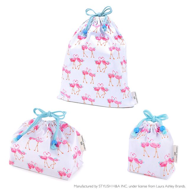送料無料 【LAURA ASHLEY人気ランキングTOP7】入園入学シリーズ 巾着3点セット