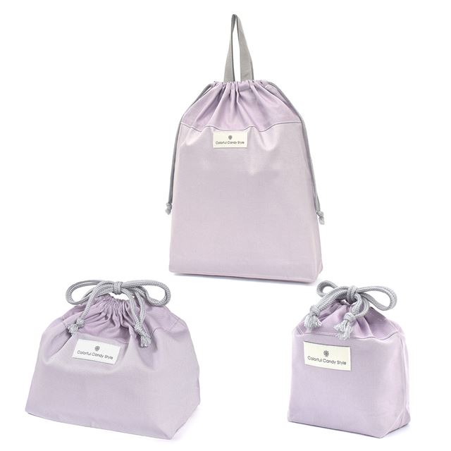 送料無料 【女の子人気ランキングTOP13】入園入学シリーズ 巾着3点セット（体操服袋・お弁当袋・コップ袋）