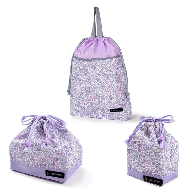 送料無料 【女の子人気ランキングTOP13】入園入学シリーズ 巾着3点セット（体操服袋・お弁当袋・コップ袋）