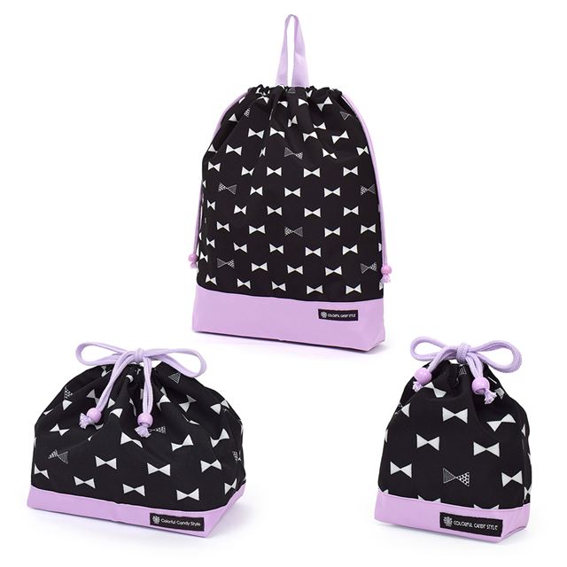 送料無料 【女の子人気ランキングTOP13】入園入学シリーズ 巾着3点セット（体操服袋・お弁当袋・コップ袋）