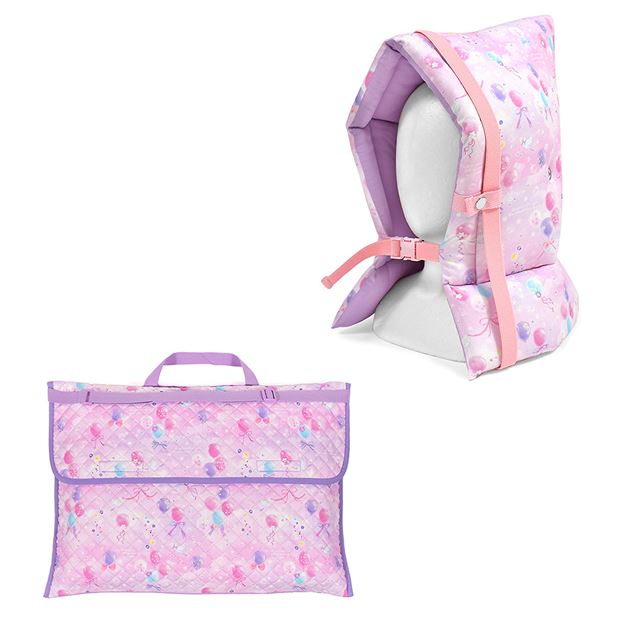 送料無料 【女の子人気ランキングTOP8】入園入学シリーズ 防災頭巾・カバー2点セット キルティング