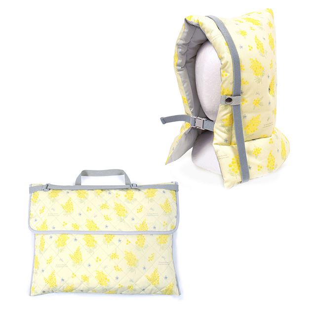 送料無料 【女の子人気ランキングTOP8】入園入学シリーズ 防災頭巾・カバー2点セット キルティング