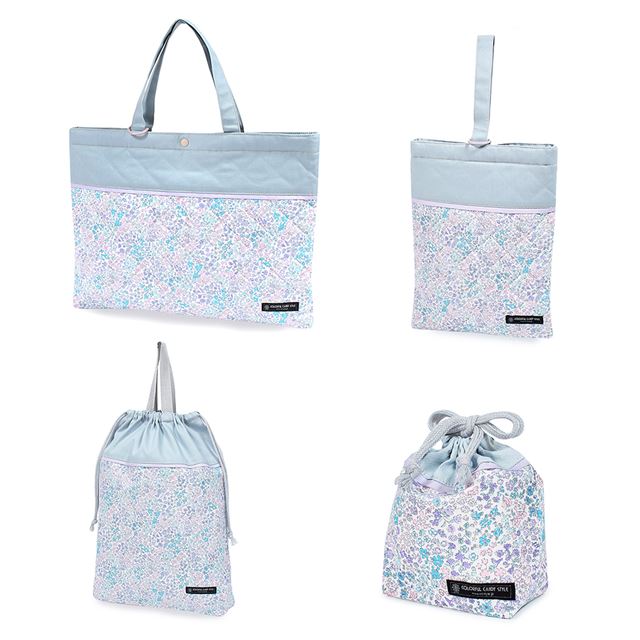 送料無料 入園入学4点セット キルティング（レッスンバッグ・シューズケース・体操服袋・コップ袋） 【女の子人気ランキングTOP15】