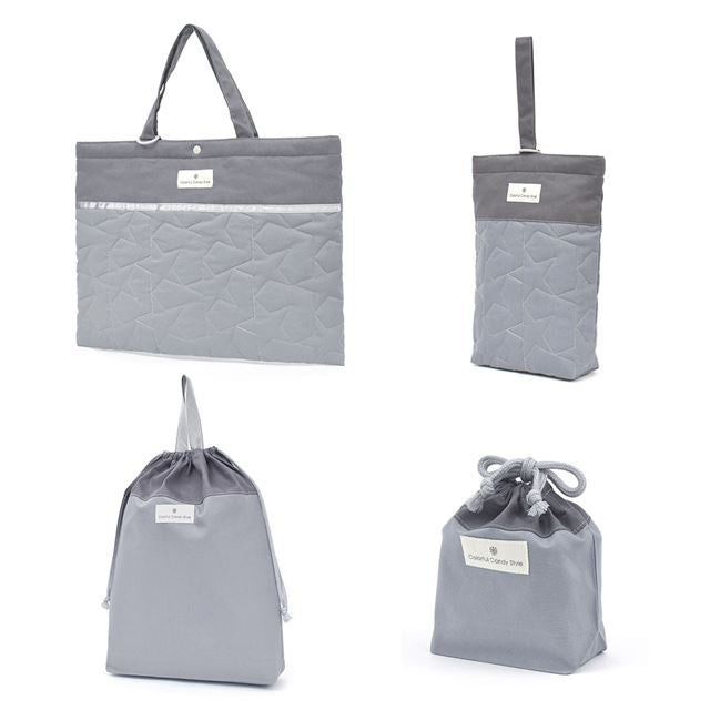 送料無料 入園入学4点セット キルティング（レッスンバッグ・シューズケース・体操服袋・コップ袋） 【男の子人気ランキングTOP17】