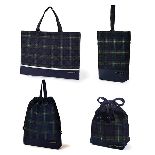 送料無料 入園入学4点セット キルティング（レッスンバッグ・シューズケース・体操服袋・コップ袋） 【男の子人気ランキングTOP17】