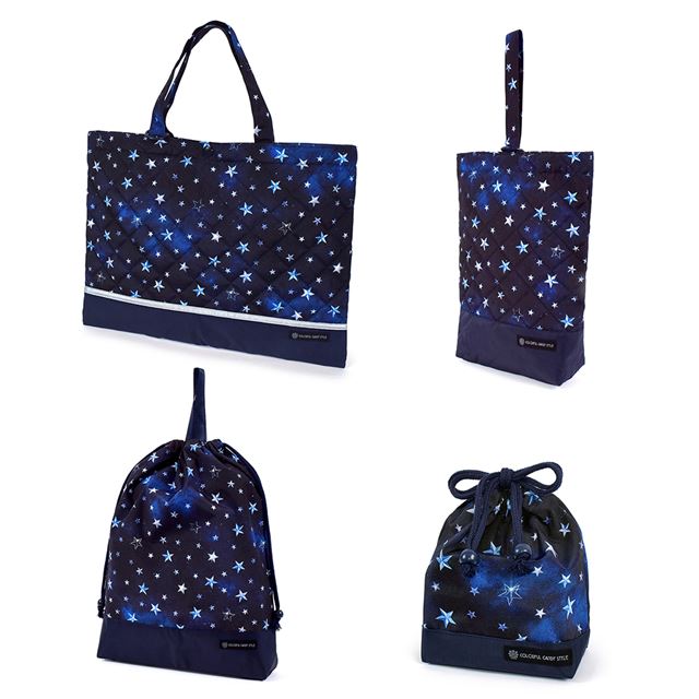 送料無料 入園入学4点セット キルティング（レッスンバッグ・シューズケース・体操服袋・コップ袋） 【男の子人気ランキングTOP17】