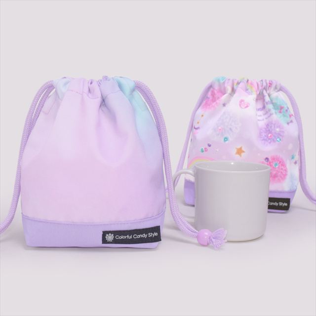 カラフルキャンディスタイルの入園入学4点セット。男の子・女の子兼用で、レッスンバッグ・シューズケース・巾着袋など、通園・通学に大活躍アイテム満載。